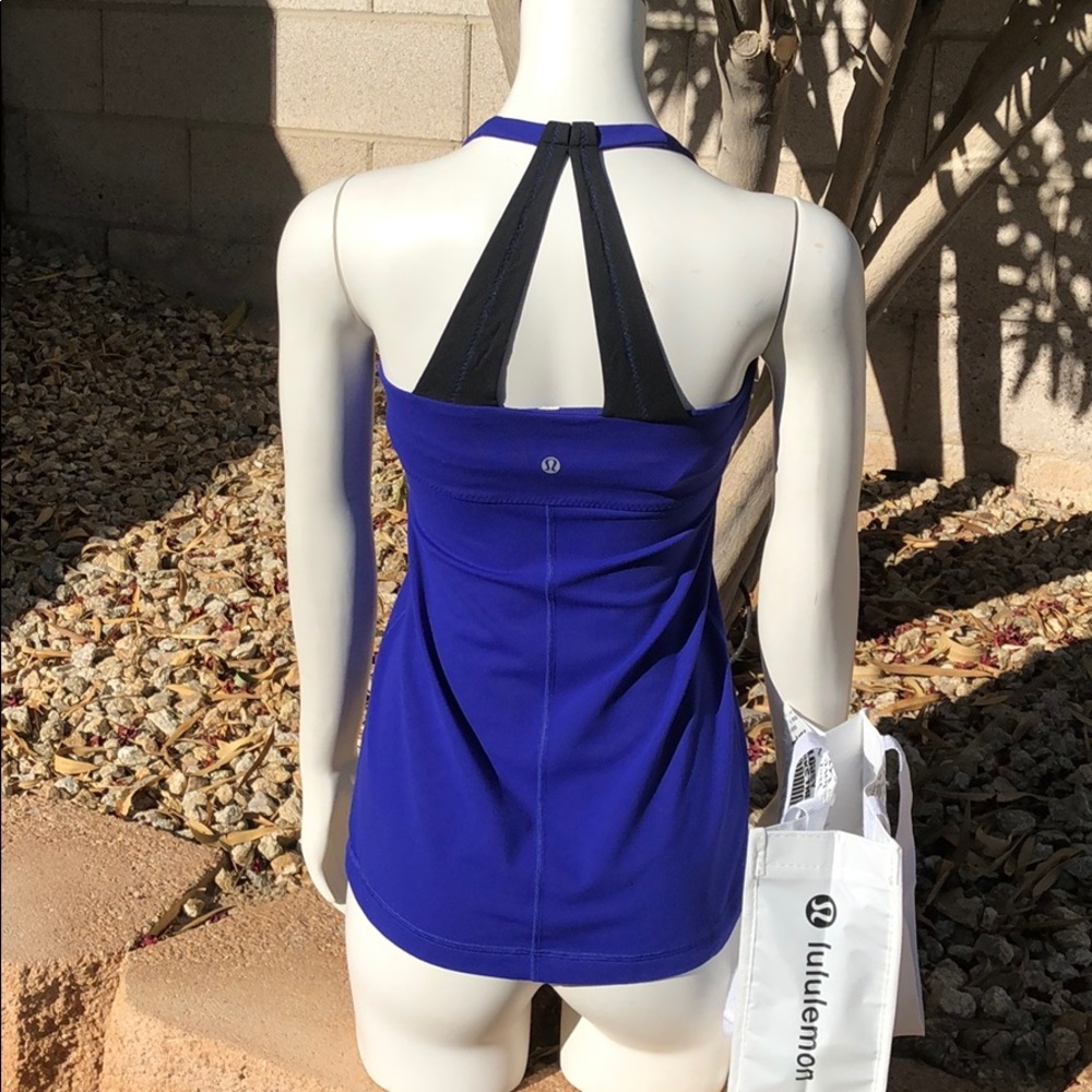 Lululemon Tank Top Violet/ Royal Blue SZ 6